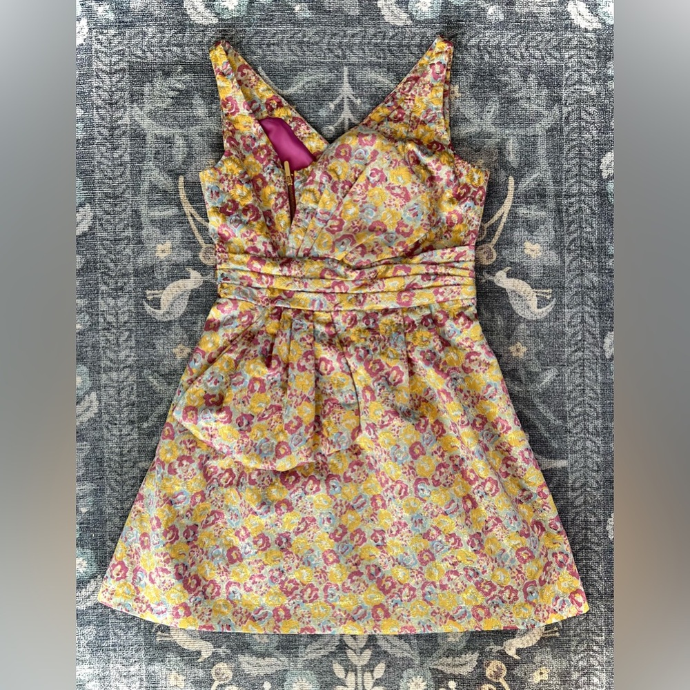 Zac Posen for Target Brocade Floral Cocktail Party Dress